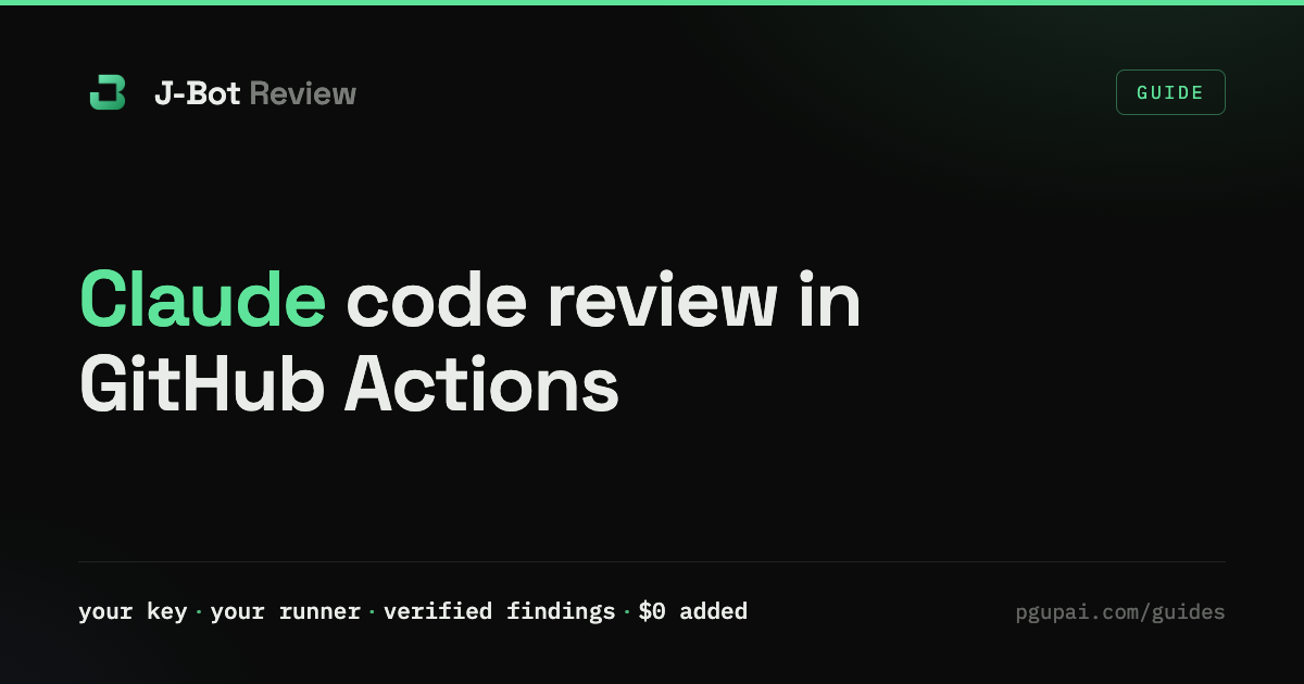 Claude code review in GitHub Actions