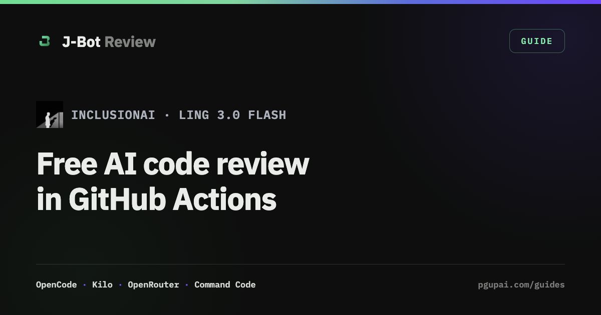 Ling 3.0 Flash code review in GitHub Actions
